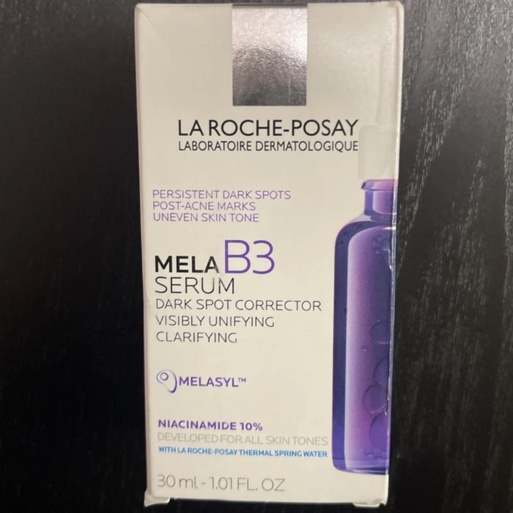 La Roche-Posay Mela B3 Serum - Purple & White Packaging